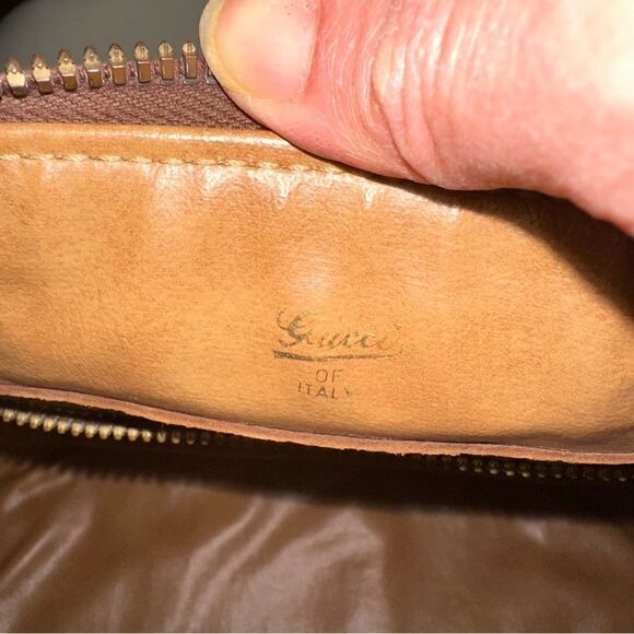 Gucci classic brown GG large Boston bag - Picture 6 of 13